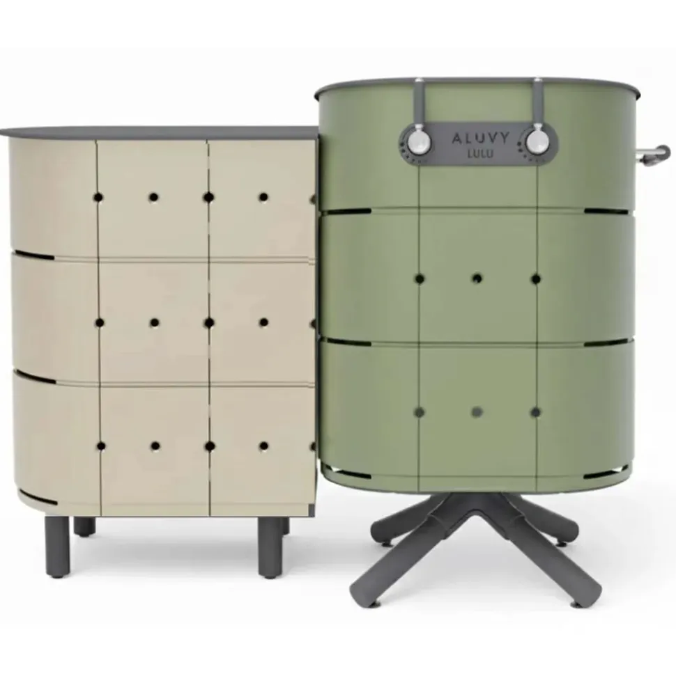Cuisine Duo LULU Grill Gaz + meuble JEAN - ALUVY