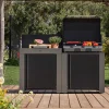 Cuisine Essential 2 Modules Gris Cargo - ENO