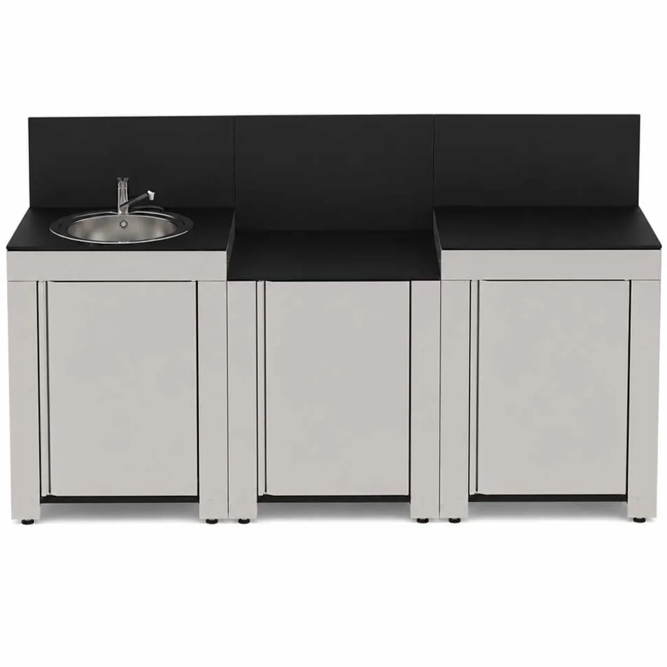 Cuisine 3 Modules Inox Accessoires OFFERTS - ENO