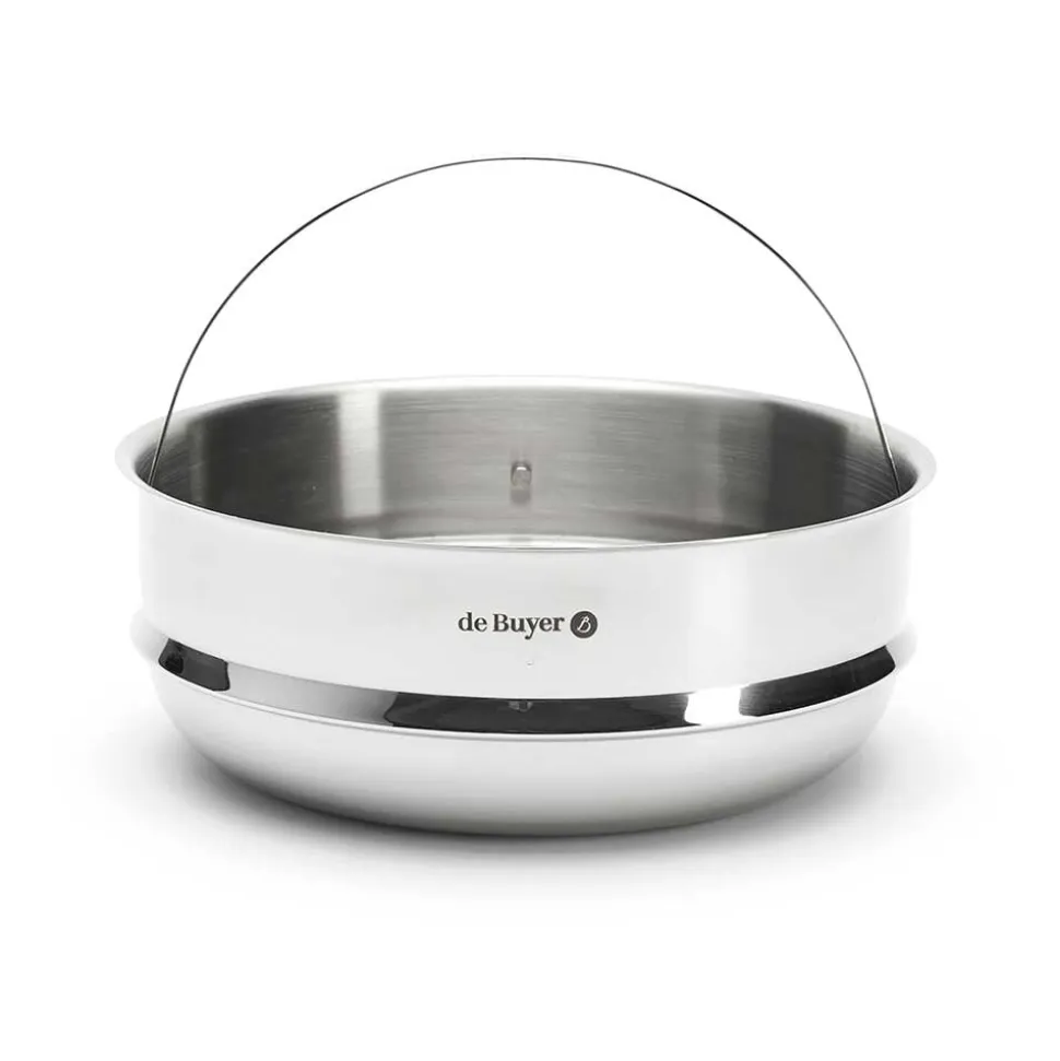 Cuit-vapeur en inox 24 cm - DE BUYER