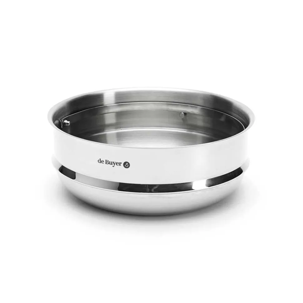 Cuit-vapeur en inox 24 cm - DE BUYER