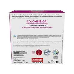 Dosettes café Colombie IGP - Machine EOH - MALONGO