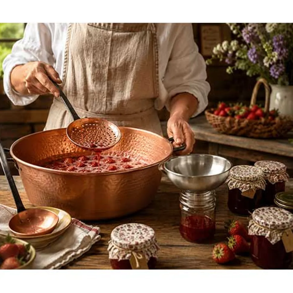 Ensemble Confiture Bassine Cuivre martelé Tous Feux Induction - BAUMALU