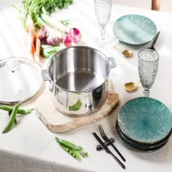 Ensemble de 3 Casseroles inox Casteline avec 1 poignée Zenith INCLUSE - CRISTEL