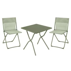 Ensemble table carrée et 2 chaises pliantes Balcony - LAFUMA