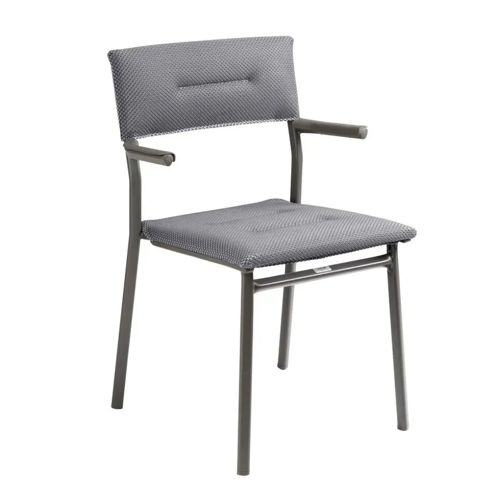Ensemble table extensible et 8 fauteuils de jardin - LAFUMA