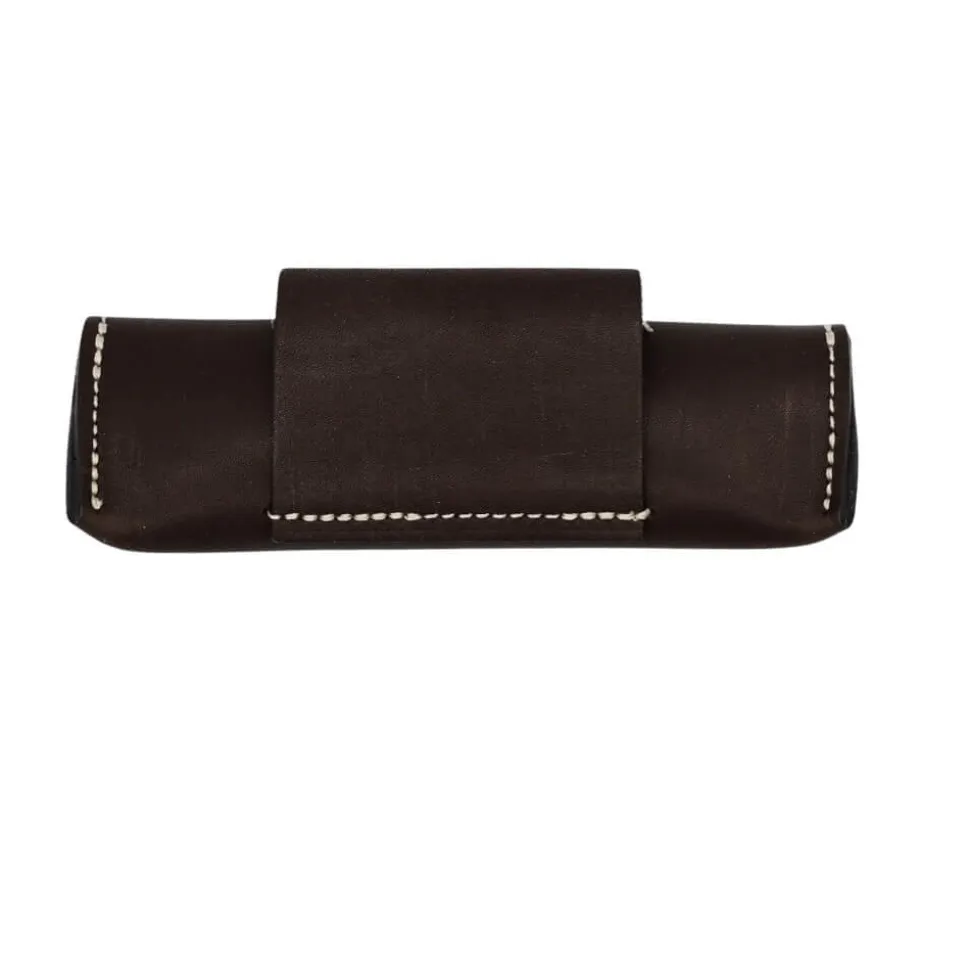 Etui en Cuir Horizontal pour couteau pliant - Au Sabot