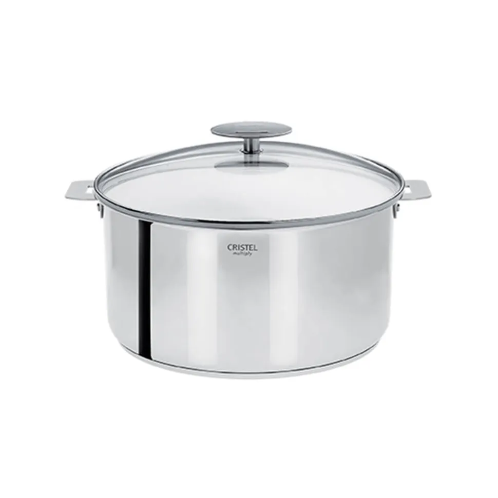 Faitout inox Casteline poignée amovible - CRISTEL