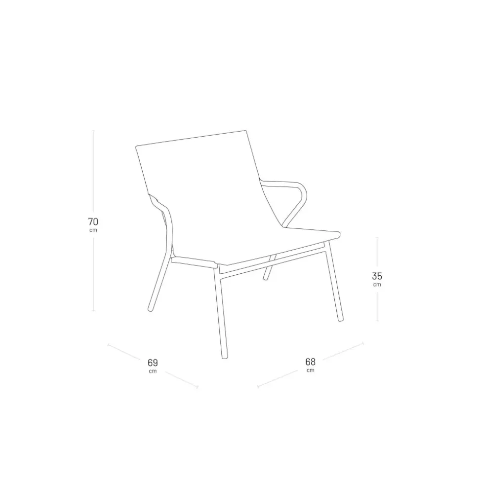Fauteuil Bas Assise Confort Horizon Batyline Duo - LAFUMA
