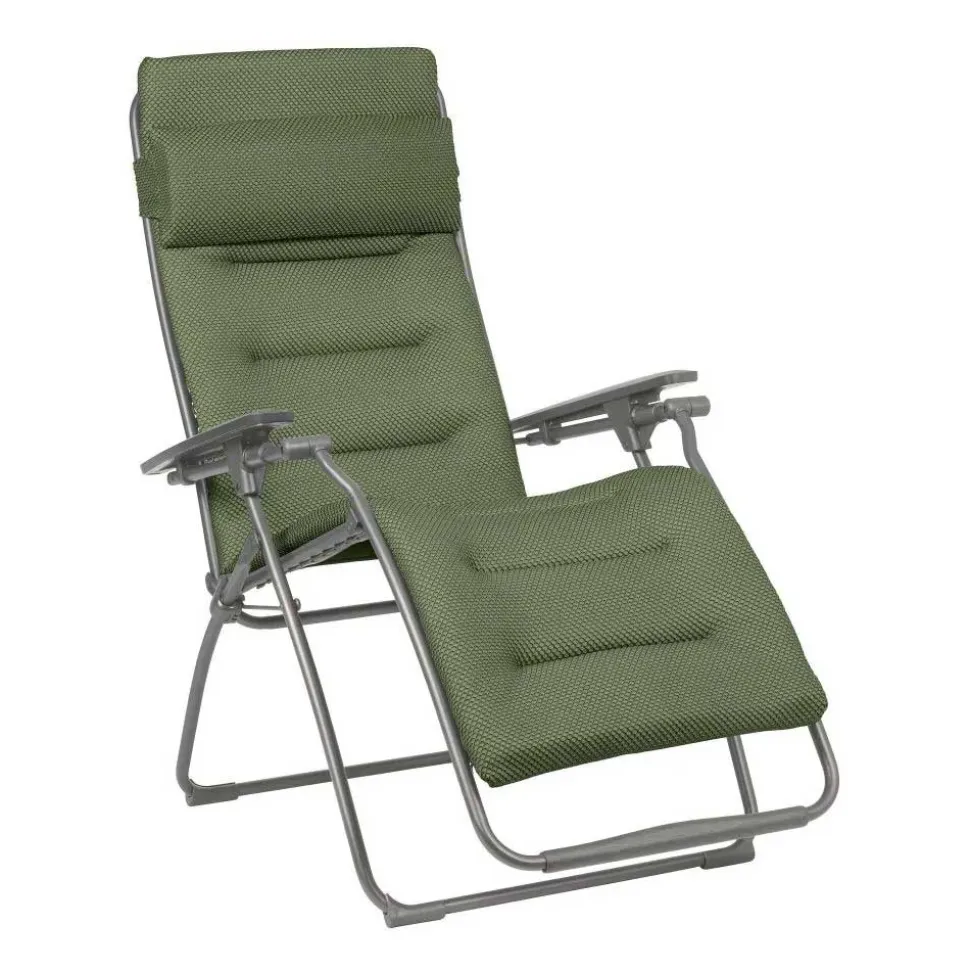 Fauteuil de relaxation multi position pliant FUTURA toile BeComfort - LAFUMA