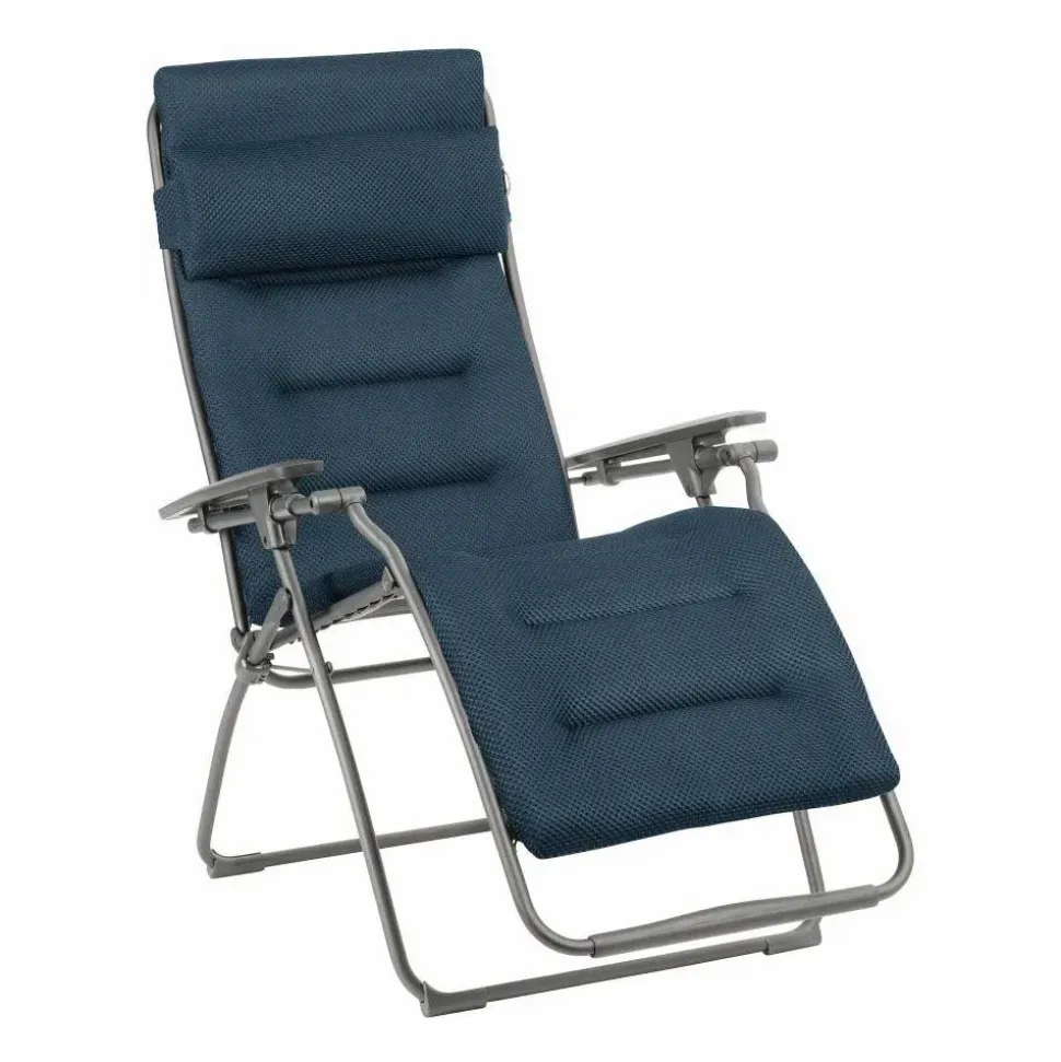 Fauteuil de relaxation multi position pliant FUTURA toile BeComfort - LAFUMA