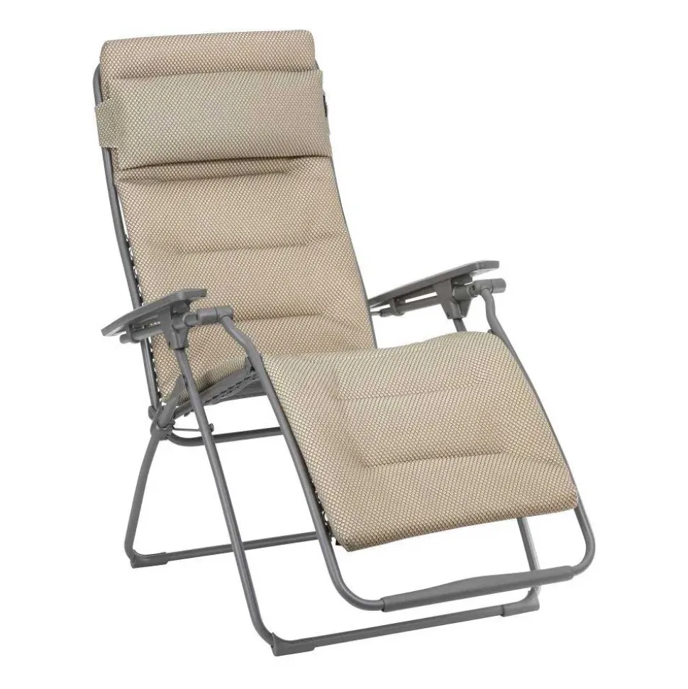Fauteuil de relaxation multi position pliant FUTURA toile BeComfort - LAFUMA