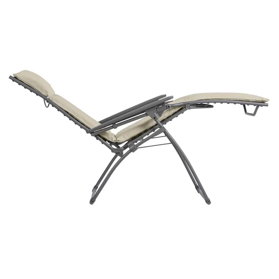 Fauteuil de relaxation multi position pliant BAYANNE toile Hedona - LAFUMA