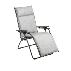 Fauteuil de relaxation multi position pliant BAYANNE toile Sunbrella - LAFUMA