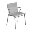 Fauteuil extérieur structure titane Horizon - toile Batyline - LAFUMA