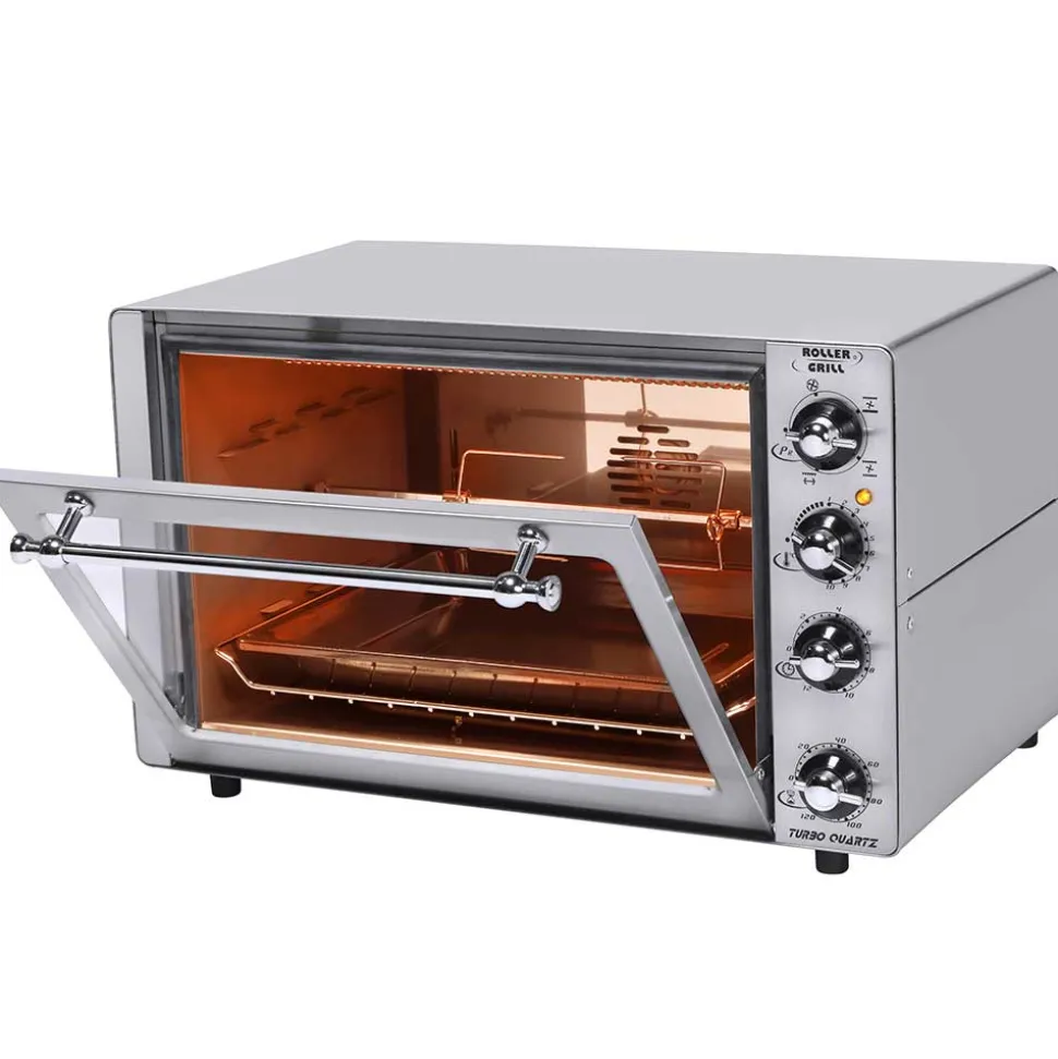 Four professionnel multifonction TQ 400 Inox Programmateur de cuisson - ROLLER GRILL