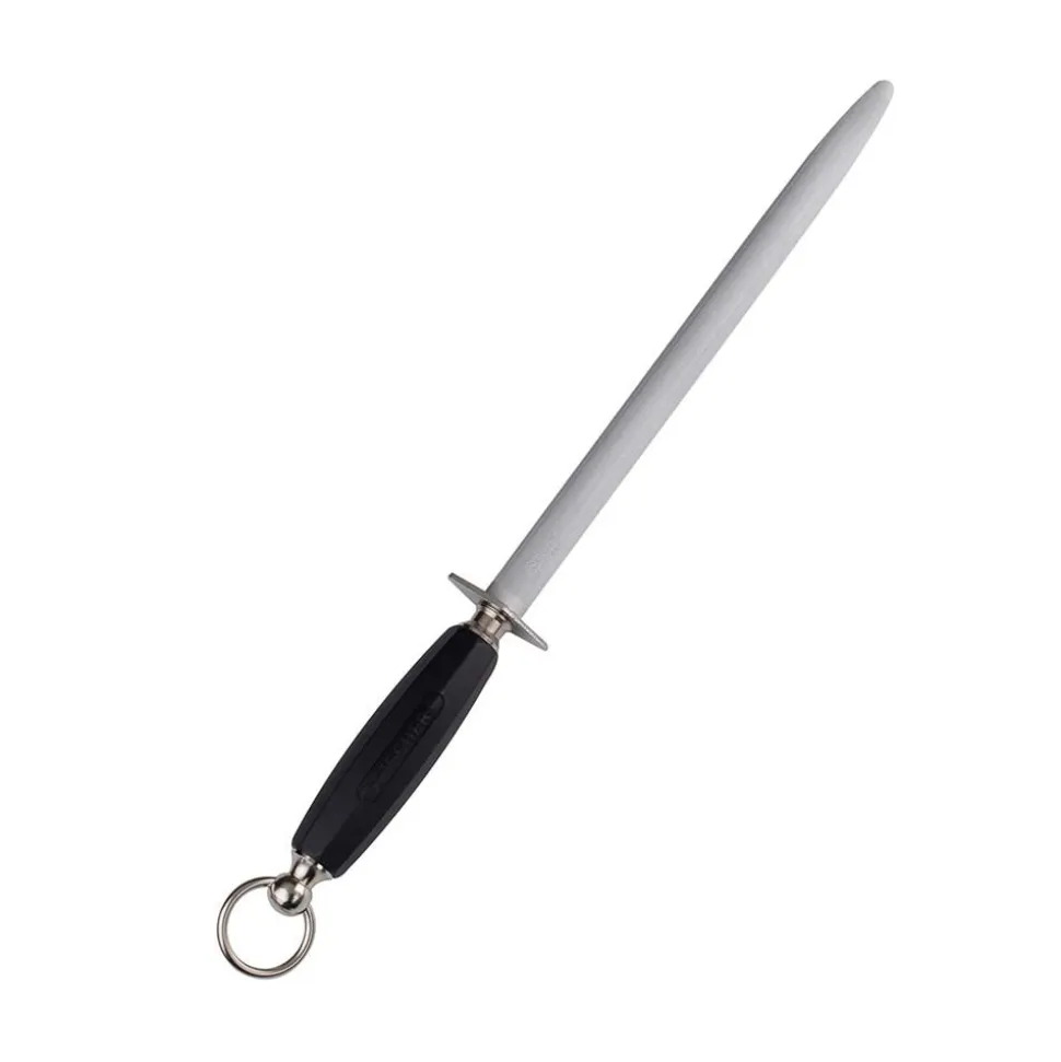 Fusil pour Couteau Aiguisage Mèche Ovale 30 cm - FISCHER