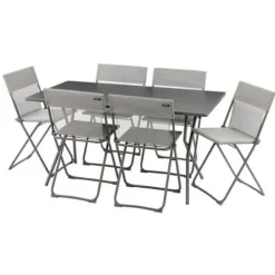Grande Table de jardin pliante 140x80x72cm - LAFUMA