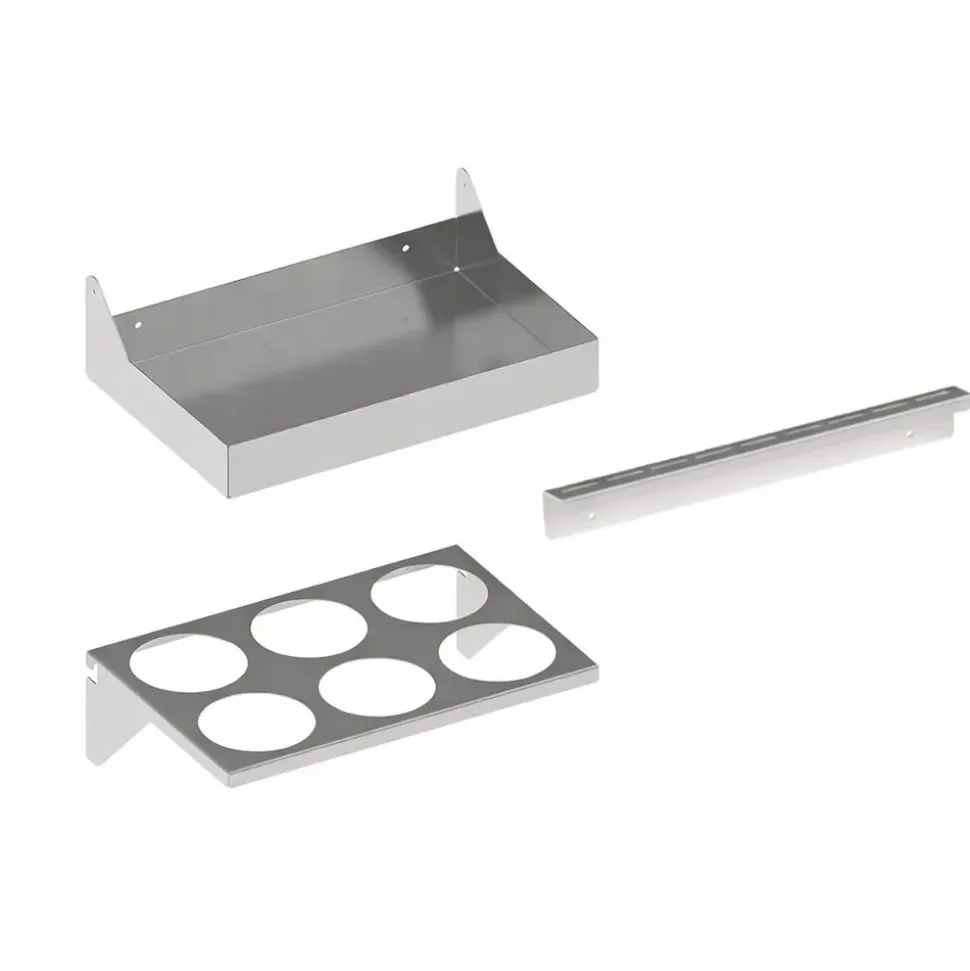 Kit 3 accessoires de rangement inox Chariot et Combo Enosign - ENO