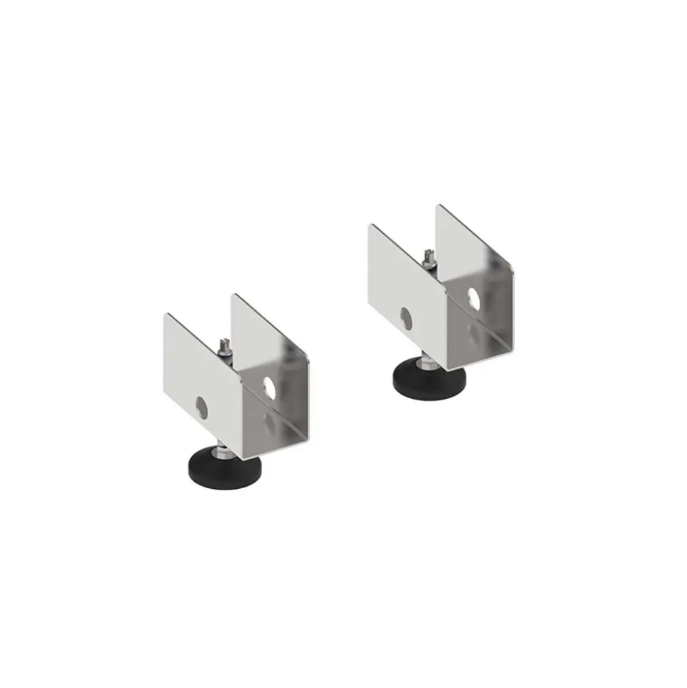 Kit 2 Pieds réglables pour Meuble de Cuisine MODULO 80 - ENO
