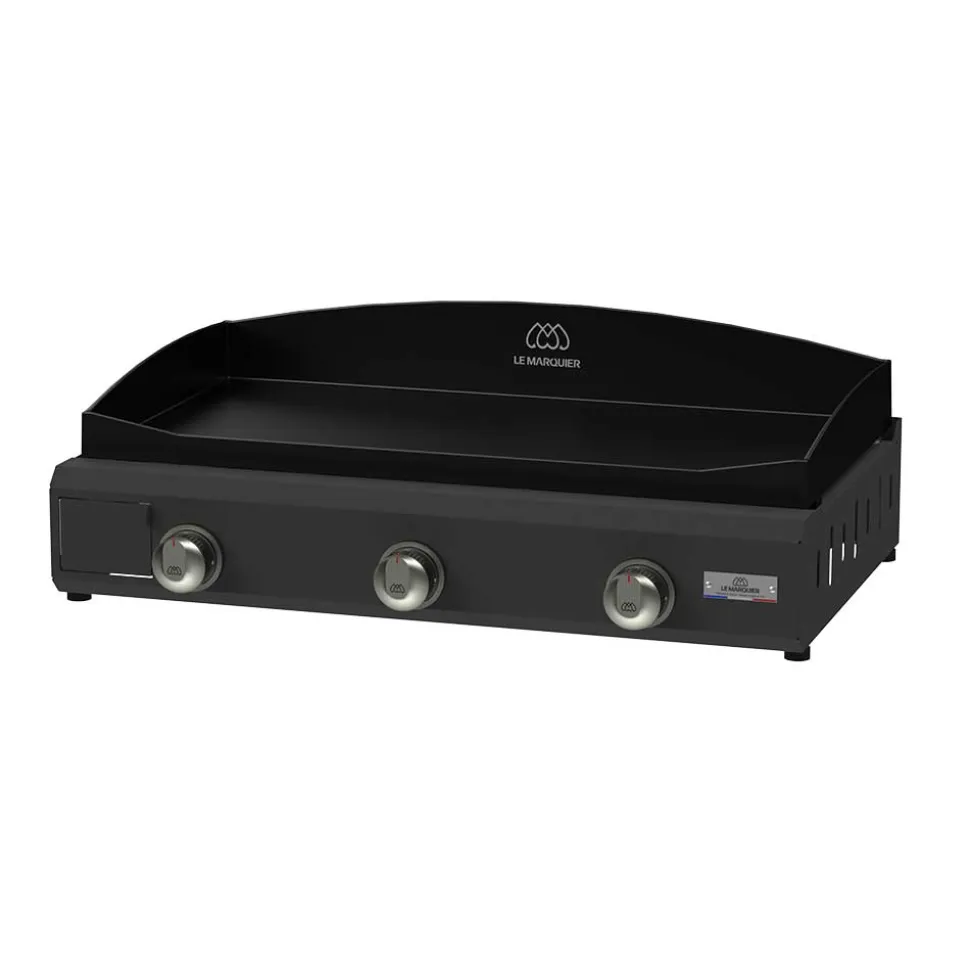 La Plancha Gaz Amalia Pro 375 Noire - LE MARQUIER
