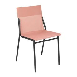 Lot 8 chaises Horizon Batyline Structure Noire - LAFUMA