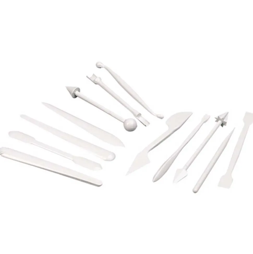 Lot de 12 ébauchoirs doubles - MATFER