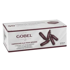 Lot de 50 cartouches pour siphon - GOBEL