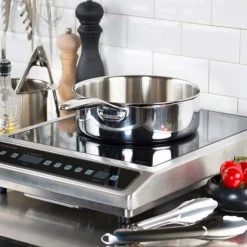 Lot de 3 Casseroles CASTEL'PRO Inox - CRISTEL