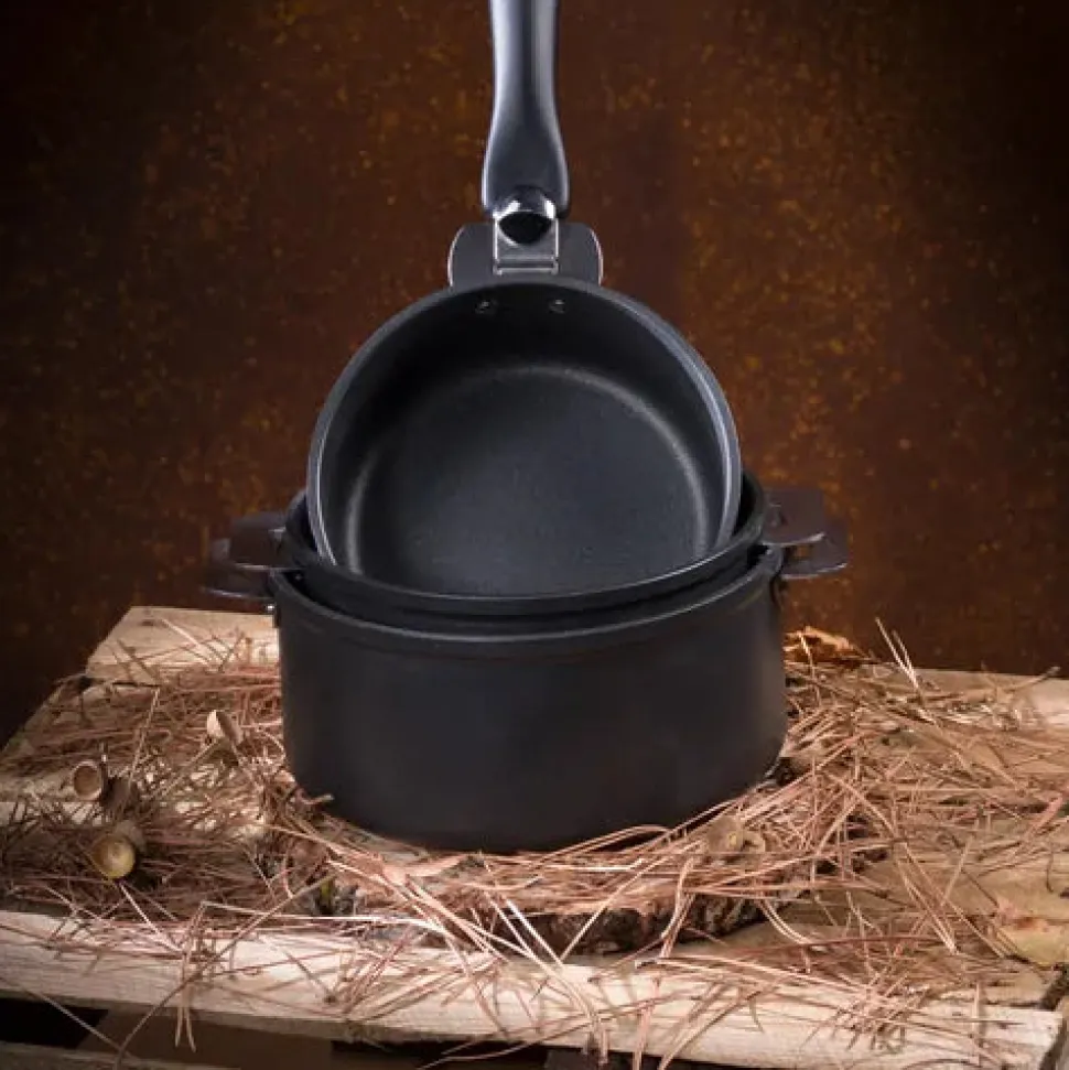 Lot de 3 Casseroles Cookway avec 1 poignée OFFERTE - CRISTEL