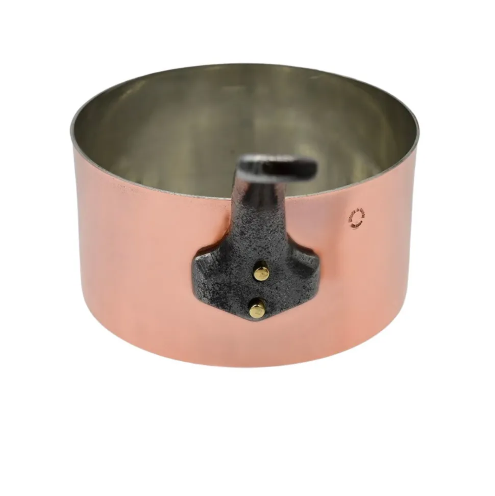Lot de 4 Casseroles Cuivre Etamées - ATELIER DU CUIVRE