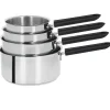 Lot de 4 Casseroles Inox Mutine - CRISTEL
