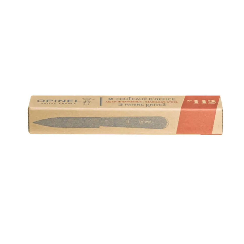 Lot de 2 Couteaux d'Office Inox n°112 - OPINEL