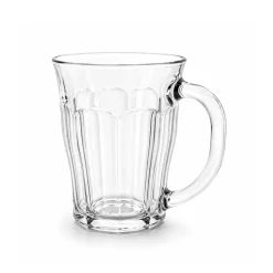 Lot de 4 Mugs Transparent 48 cl PICARDIE - DURALEX