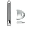 Lot de poignée amovible et 2 anses inox ZENITH - CRISTEL