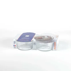 Lot de 4 ramequins en verre 24 cl diamètre 10 cm - DURALEX