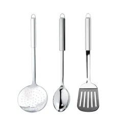 Lot de 3 spatules inox - CRISTEL
