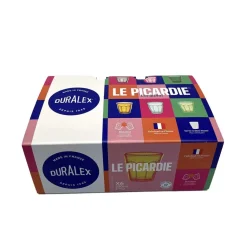Lot de 6 verres 25 cl Colorés PICARDIE - DURALEX