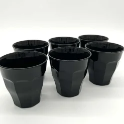 Lot de 6 verres 25 cl Noir - PICARDIE - DURALEX