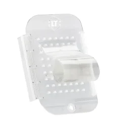 Mandoline inox Compact-PRO BASALTE 2 peignes effileurs (4 & 10 mm) - Louis Tellier