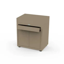 Meuble avec tiroir 80 x 55 cm Taupe - LE MARQUIER