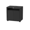 Meuble Cuisine extérieure Cuisson avec tablette Noir - LE MARQUIER