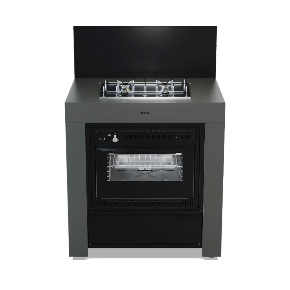 Meuble de Cuisson + Four Gris Cargo - ENO