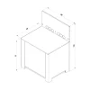 Meuble MODULO pour plancha bleu navy - ENO