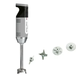 Mixeur plongeant polyvalent mini-pro Gris Noir 4 couteaux - DYNAMIC