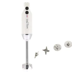 Mixeur plongeant polyvalent mini-pro Blanc 4 couteaux - DYNAMIC