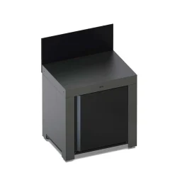 Module Plan de Travail 80 cm Gris Cargo - ENO