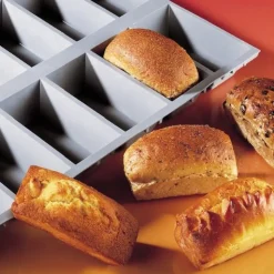 Moule en silicone 6 cakes - DE BUYER