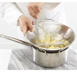 Moulin n°3 inox avec 3 grilles 1.5, 2.5 et 4 mm - MATFER