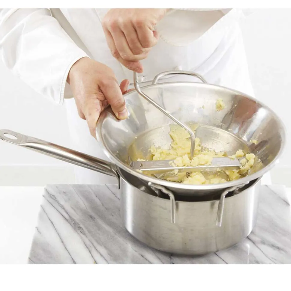 Moulin n°3 inox avec 3 grilles 1.5, 2.5 et 4 mm - MATFER